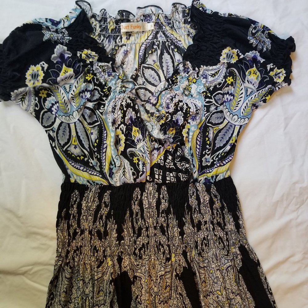 Just Funky small maxi dress